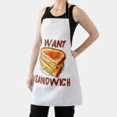 Tablier Je veux un sandwich (Insitu)