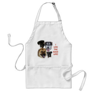 Tablier Je vis la vie des chiens