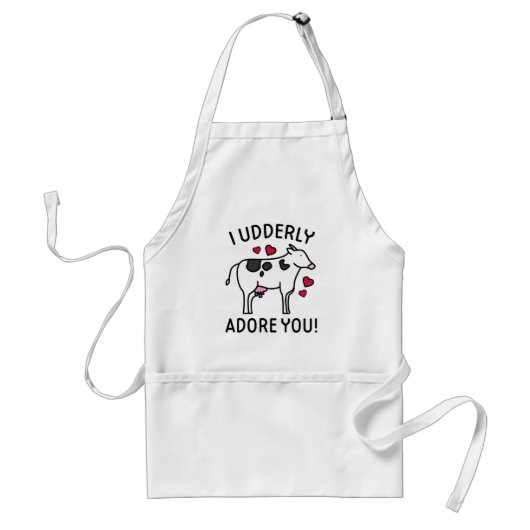 Tablier Je Vous Adore (Devant)