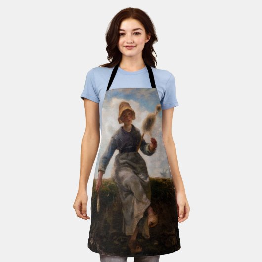 Tablier Jean-Francois Millet - La fillette (Porté)