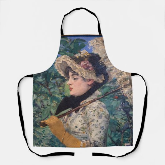 Tablier Jeanne (Printemps) Par Édouard Manet (Recto)