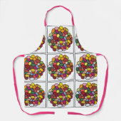 Tablier Jelly Bean Colorée Jelly Bean (Recto)
