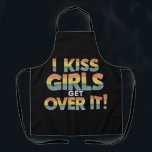 Tablier J'Embrasse Les Filles S'En Sortent Drôle Bisexuel<br><div class="desc">J'Embrasse Les Filles S'En Sortent Drôle Bisexuel Lesbien</div>