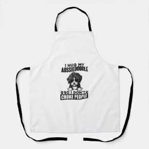 Tablier J'Embrasse Mon Aussiedoodle Donc Je Ne Choque Pas
