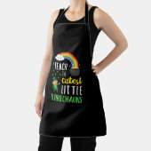 Tablier J'Enseigne Les Petits Leprechauns Les Plus Cuttes (Insitu)