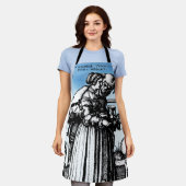 Tablier Jester Death et le jeune homme (Porté)