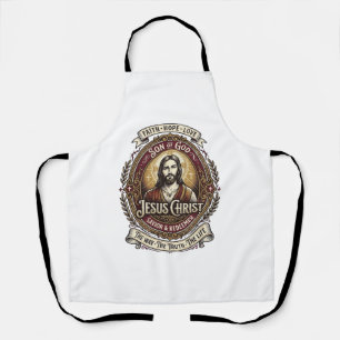 Tablier Jesus Antiques Héritage Graphique T-Shirt Art Chré