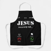 Tablier Jésus Appelle La Foi Chrétienne (Recto)