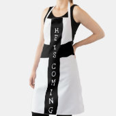 Tablier JÉSUS arrive bientôt (Insitu)