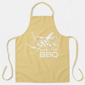 Tablier Jésus bénisse ce BBQ (Recto)