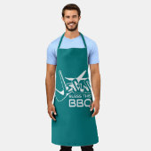 Tablier Jésus bénisse ce BBQ (Porté)