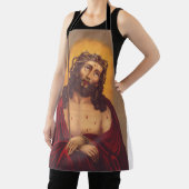 Tablier Jésus est couronné d'une couronne d'épines (Insitu)