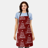 Tablier Jésus est la raison de cette saison chrétienne (Porté)