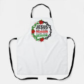 Tablier Jésus est la raison de la saison (Recto)