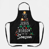 Tablier Jésus La Raison De La Saison - Foi De Noël (Recto)