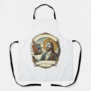 Tablier Jésus Rit Faux Fort Club N'entend Pas Humour De Fê