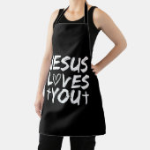 Tablier Jésus t'aime, Jésus (Insitu)