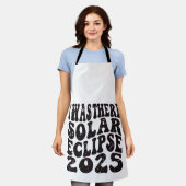 Tablier J'étais là éclipse solaire 2025 Éclipse partielle (Porté)