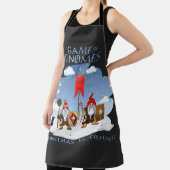 Tablier Jeu De Gnomes Noël Arrive (Insitu)