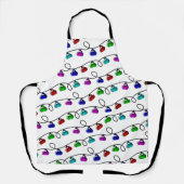 Tablier Jeu de Noël de curling (Recto)