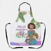 Tablier JEUX JOUR DE LA MÈRE des enfants (Recto)