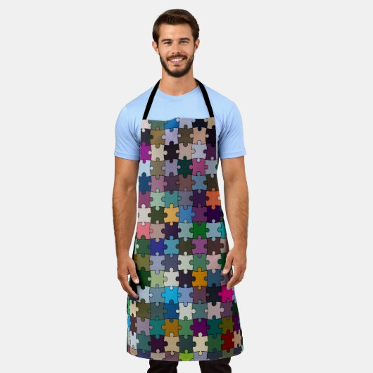 Tablier Jigsaw Puzzle Pièces Apron (Porté)
