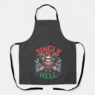 Tablier Jingle Hell Noël Krampus Evil Xmas