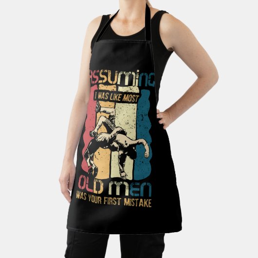 Tablier Jiu Jitsu En Supposant Que J'Étais Comme La Plupar (Insitu)