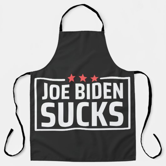 Tablier joe Biden Sucks (Recto)