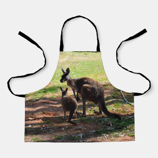 Tablier Joey Et Mummy Kangaroo, Les Enfants Plein Impressi (Recto)