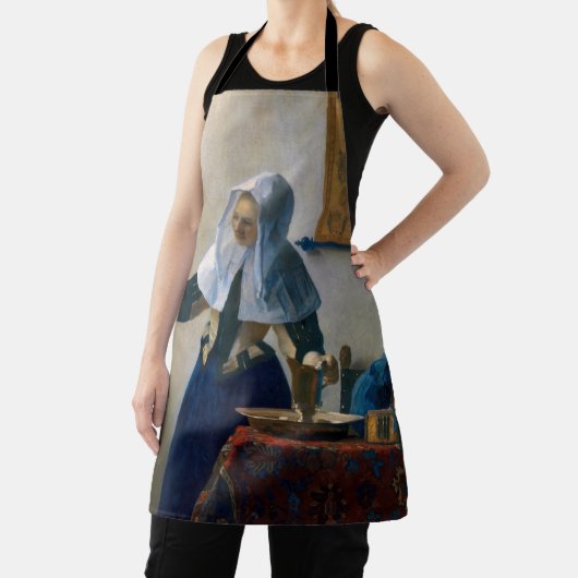 Tablier Johannes Vermeer - Femme avec un lanceur d'eau (Insitu)