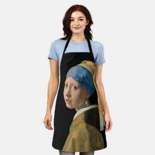 Tablier Johannes Vermeer - Fille avec une oreille perle