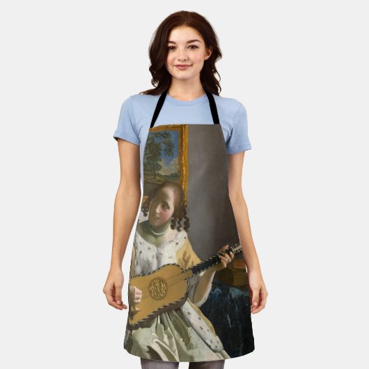 Tablier Johannes Vermeer - Guitare (Porté)
