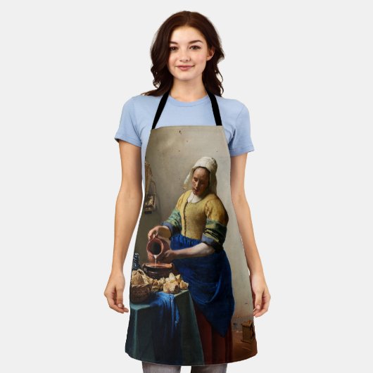 Tablier Johannes Vermeer - La Milkmaid (Porté)