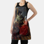 Tablier Johannes Vermeer - Le verre du vin (Insitu)