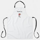 Tablier Joie tropicale (Recto)