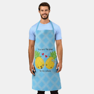 Tablier Joli ananas Tropical Pina Colada Romantique