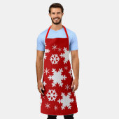 Tablier Joli apéro de Noël ! (Porté)