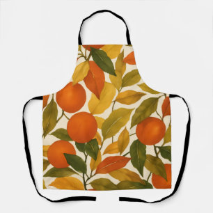 Tablier Joli automne automne Feuilles Orange Arbre