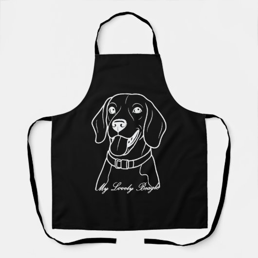 Tablier Joli Beagle (Recto)