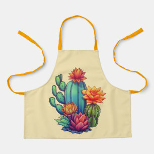 Tablier Joli cactus en fleurs