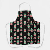 Tablier Joli Chat Elf de Noël Fêtes de Noël (Recto)
