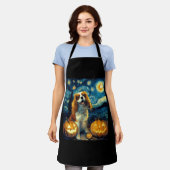 Tablier Joli chien Cavalier King Charles Spaniel Halloween (Porté)