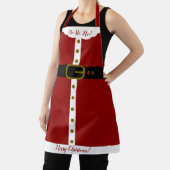 Tablier Joli costume de Père Noël - (Insitu)