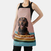 Tablier Joli Dachshund Avec Chien Chaud (Insitu)