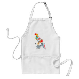 Tablier Joli dessin Bremen Town Musiciens Apron