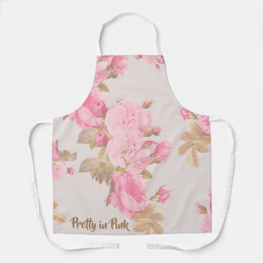 Tablier Joli en rose (Recto)