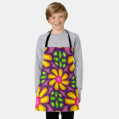 Tablier Joli et mignon Fleurs Motif (Porté)