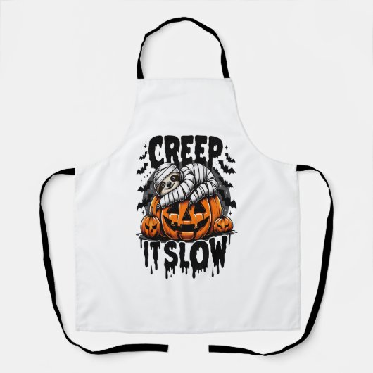 Tablier Joli Halloween Sloth (Recto)