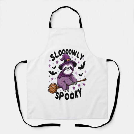 Tablier Joli Halloween Sloth Joie (2) (Recto)